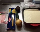 アボカドとズッキーニのパスタグラタン作り方1写真