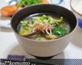 ナスとほうれん草のお味噌汁作り方5写真