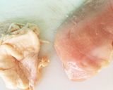 ◎離乳食中期◎鶏のムネ肉のフリージング作り方2写真
