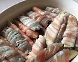 レンジで簡単♪ナスの豚肉巻きのレンジ蒸し作り方3写真