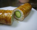 まるごときゅうりの肉巻きおにぎり作り方6写真