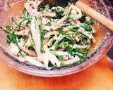 節約 乳卵× もちっパリ チヂミ大根餅風作り方3写真
