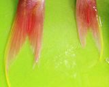頭と尻尾をパリパリ食べる☆イトヨリランチ作り方3写真