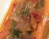 白身魚のジンジャーカルパッチョサラダ風作り方2写真