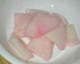 桃色で可愛いッッ♪大根のお漬物作り方4写真
