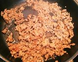 ﾅｽと挽き肉のｵｲｽﾀｰｿｰ炒め作り方3写真