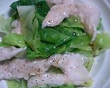 とろふわっ！鶏ささ身とキャベツのサラダ☆作り方3写真