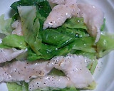 とろふわっ！鶏ささ身とキャベツのサラダ☆作り方3写真