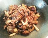 ﾅｽと挽き肉のｵｲｽﾀｰｿｰ炒め作り方5写真