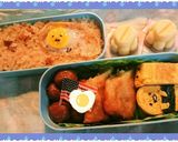 ぐでたま弁当。作り方4写真