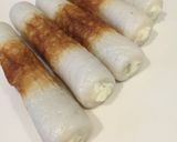 スライスチーズで☆チーズ入りちくきゅう作り方3写真