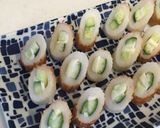 スライスチーズで☆チーズ入りちくきゅう作り方4写真