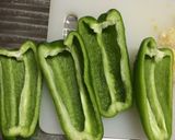 ピーマンの肉と納豆詰め作り方1写真