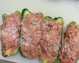 ピーマンの肉と納豆詰め作り方6写真