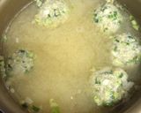 残った餃子のタネで☆簡単ピリ辛スープ作り方3写真
