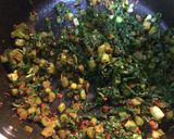 大根葉のピリ辛醤油炒め作り方2写真