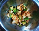 山芋とアボカドのキムチ絡め丼作り方2写真