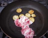 簡単料理☆豚と揚げ茄子のハリハリぽん酢焼作り方8写真