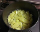 簡単一品＊新じゃがでのり塩明太ポテト作り方3写真