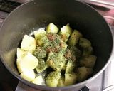 簡単一品＊新じゃがでのり塩明太ポテト作り方4写真