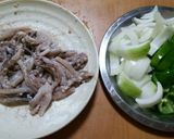 イカゲソの生姜炒め作り方1写真