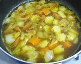 フライパン１つでミルクカレースープパスタ作り方5写真