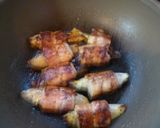 簡単なすのベーコン巻♡香ばしい焼き醤油味作り方4写真