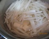 ワカメと大根と豆腐の味噌汁作り方3写真