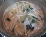 ワカメと大根と豆腐の味噌汁作り方5写真