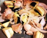グラタンの素なし茄子と鶏肉のグラタン♩♩作り方3写真