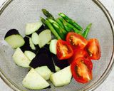 カルピスソフトで焼いた野菜のマリネ作り方1写真
