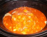 スロークッカーで簡単！丸鶏トマトカレー作り方3写真