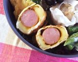 餃子の皮で★ウインナーカレー巻き作り方5写真