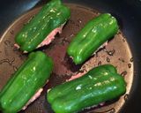 ピーマンの肉と納豆詰め作り方7写真