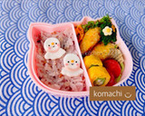 幼稚園 お弁当♡てるてるぼうずくん作り方6写真