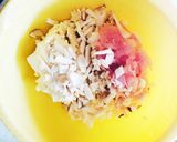 低糖質♡ヘルシーもちふわハンバーグ作り方1写真