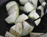 茄子と厚揚げの照り焼き作り方1写真