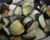 茄子と厚揚げの照り焼き作り方5写真