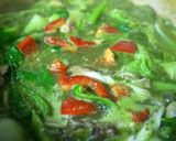 緑野菜でタイ風グリーンカレー作り方4写真