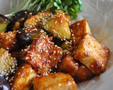 茄子と厚揚げの照り焼き作り方7写真