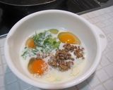 納豆オムレツ作り方1写真