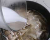 ♪きのことゴボウの簡単☆卵スープ♪作り方4写真