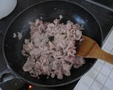 白菜と豚肉のトロトロ丼　カレー風味作り方1写真