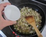 白菜と豚肉のトロトロ丼　カレー風味作り方5写真