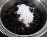 豆乳ブルーベリーで作る寒天ゼリー作り方1写真