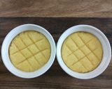 焼きたて☆メロンパンアイスカップケーキ作り方3写真
