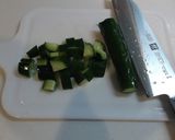 胡瓜とトマトとパセリのサラダ☆トルコ料理作り方1写真