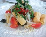 もやしたっぷり梅サラダ作り方5写真