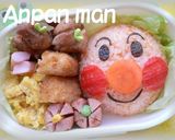 Happyお弁当**バイキンマン**作り方4写真