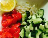 ごま油香る冷やし塩ラーメン作り方1写真